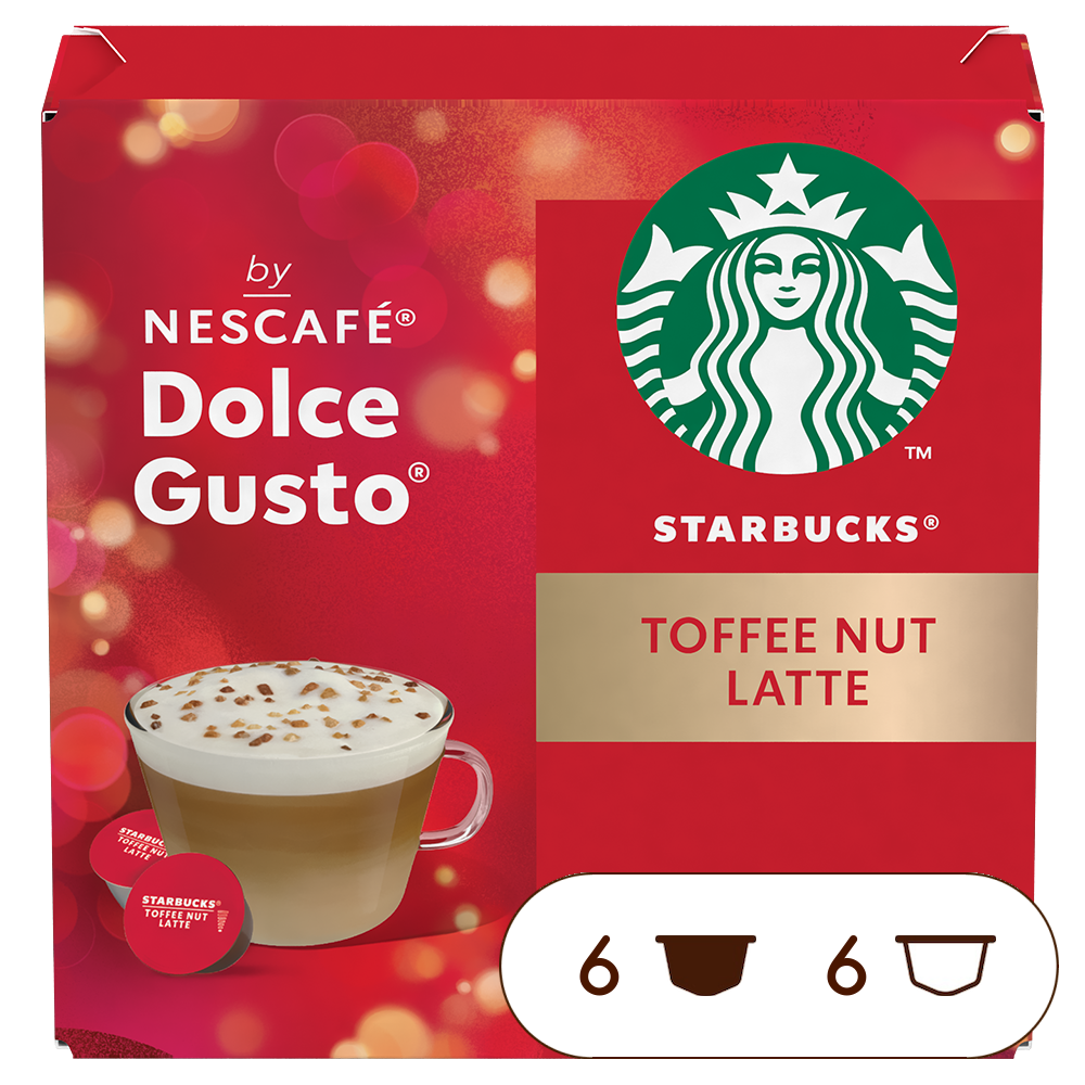 STARBUCKS® TOFFEE NUT LATTE